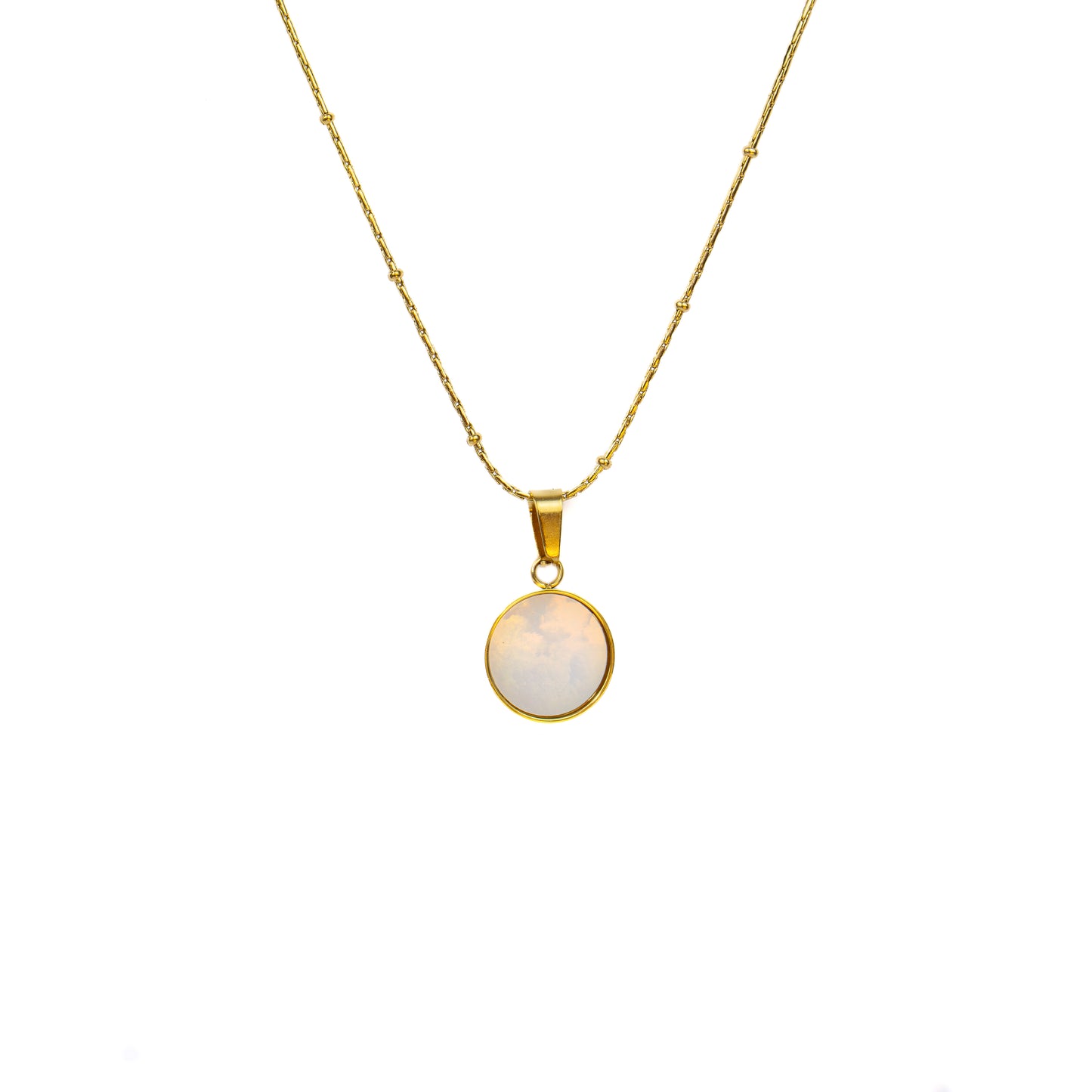 Elegant White Pendant