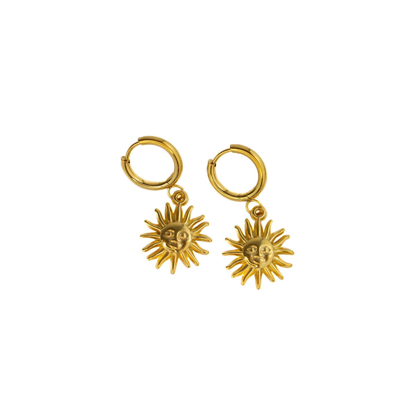 Golden Sun Earrings