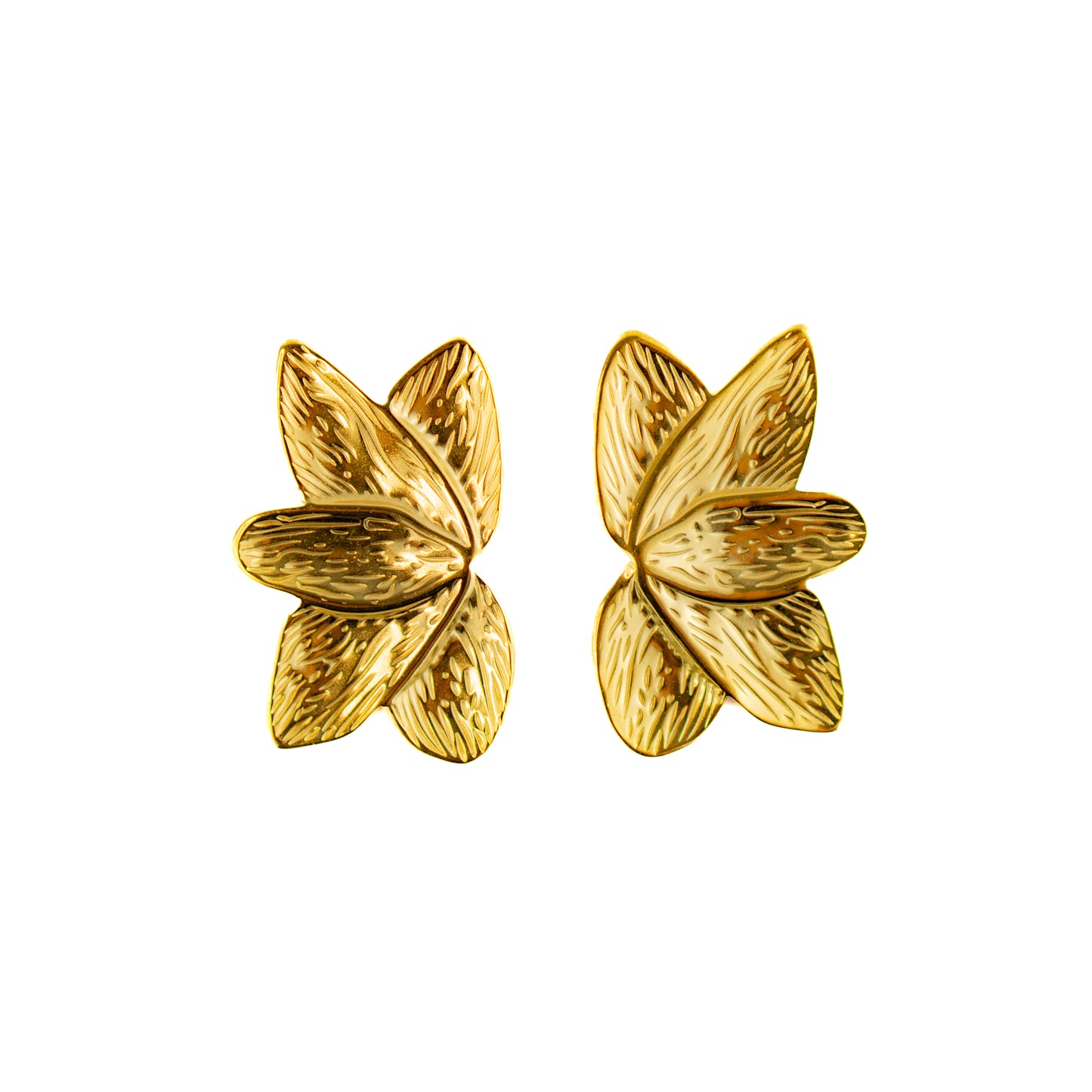 Gold Leaf Earrings