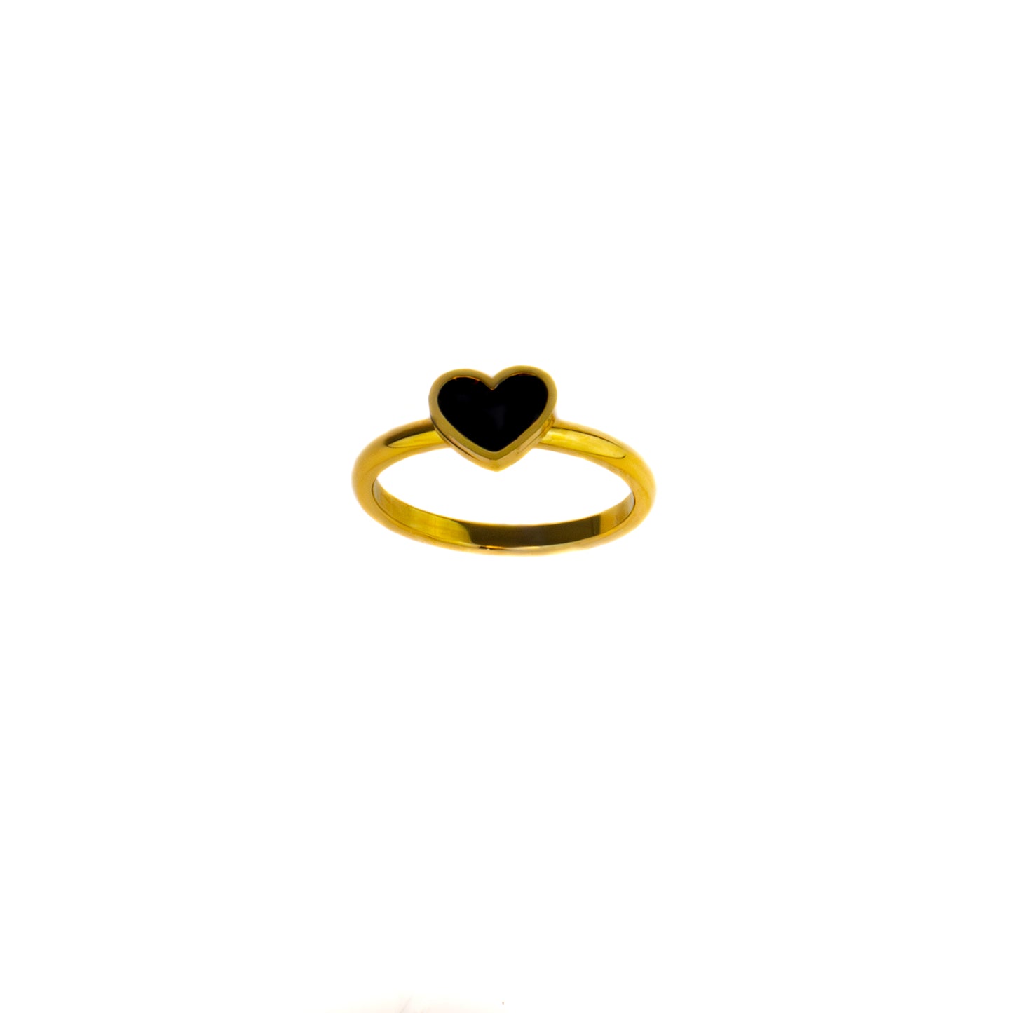 Black Heart Ring