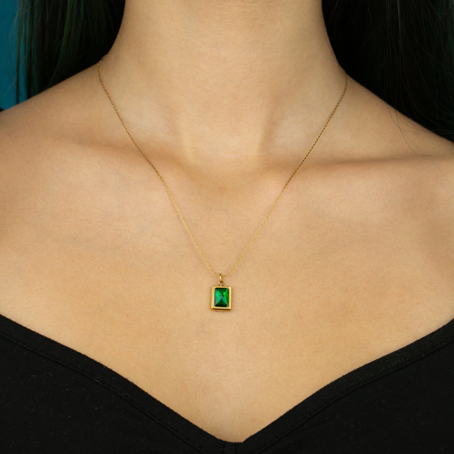 Luxurious Green Necklace