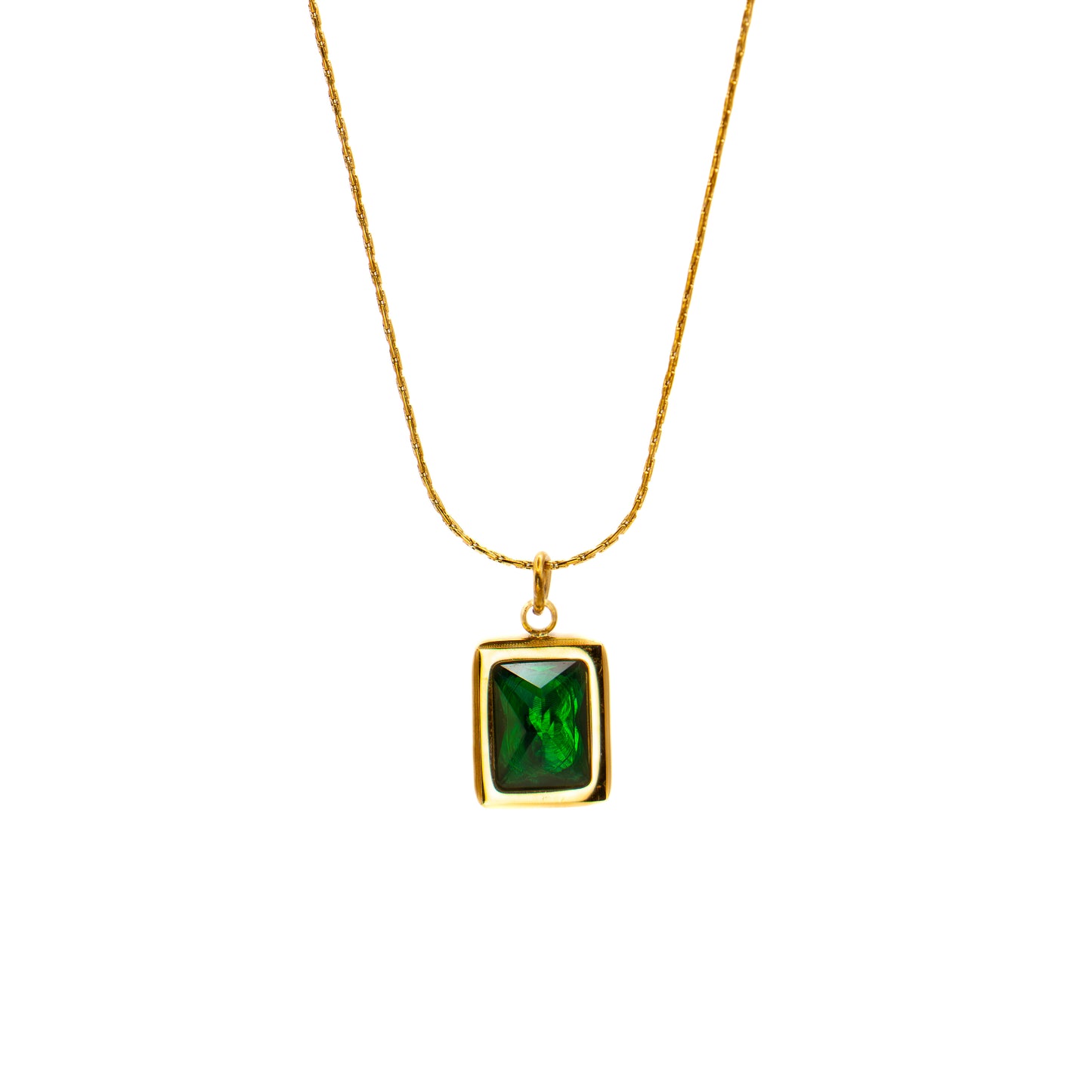 Luxurious Green Necklace