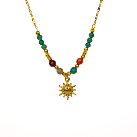 Golden Sun Necklace