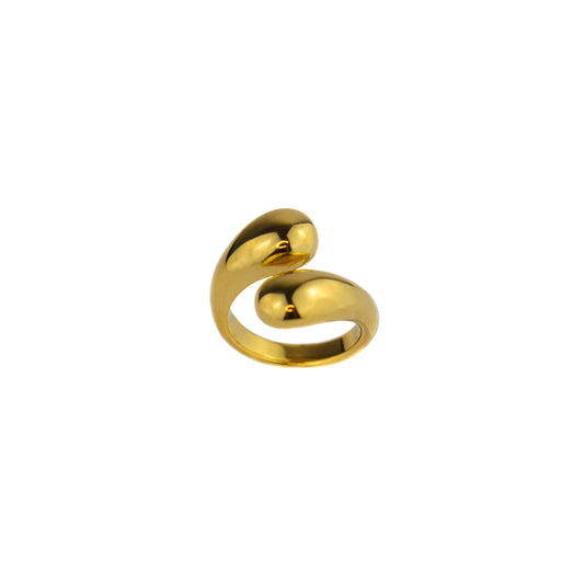 Gold Connection Ring