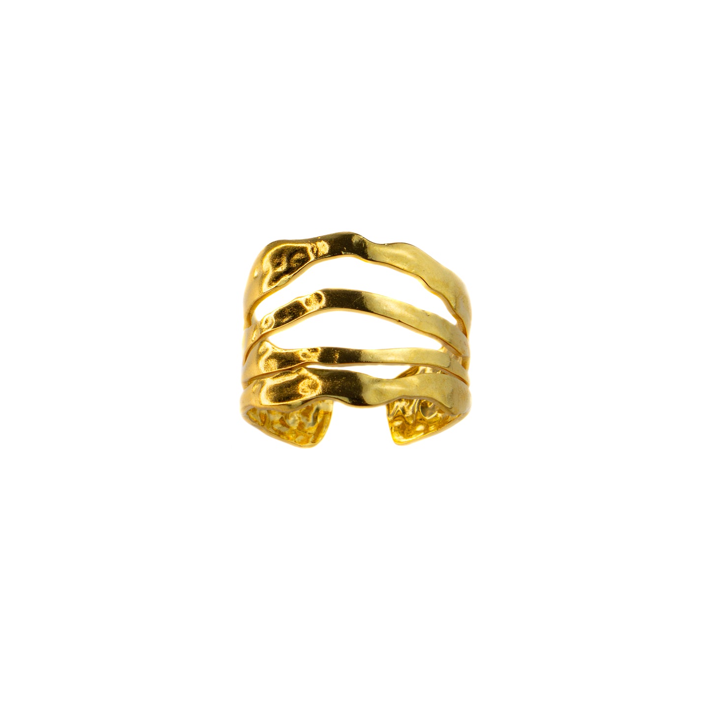 Twisted Golden Layers Ring