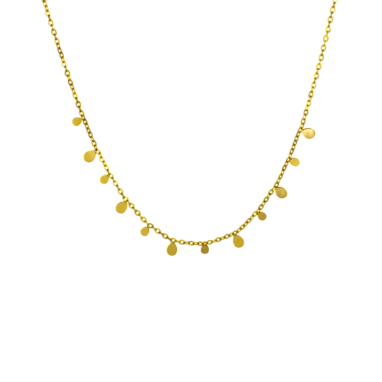 Golden Drops Necklace