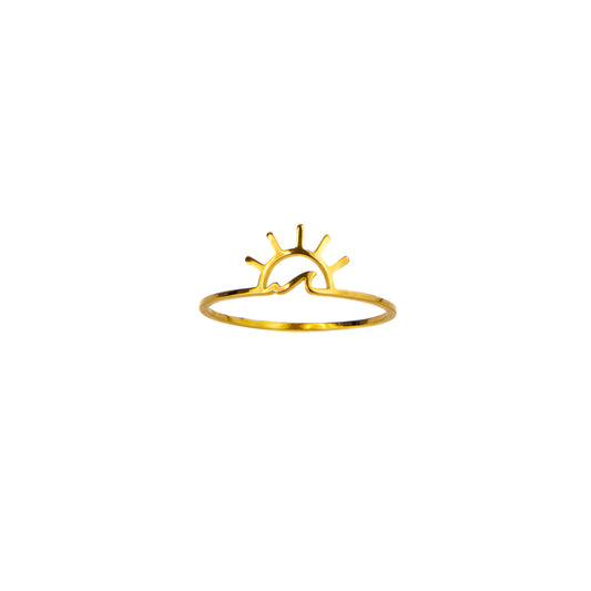 Sun and Wave Ring