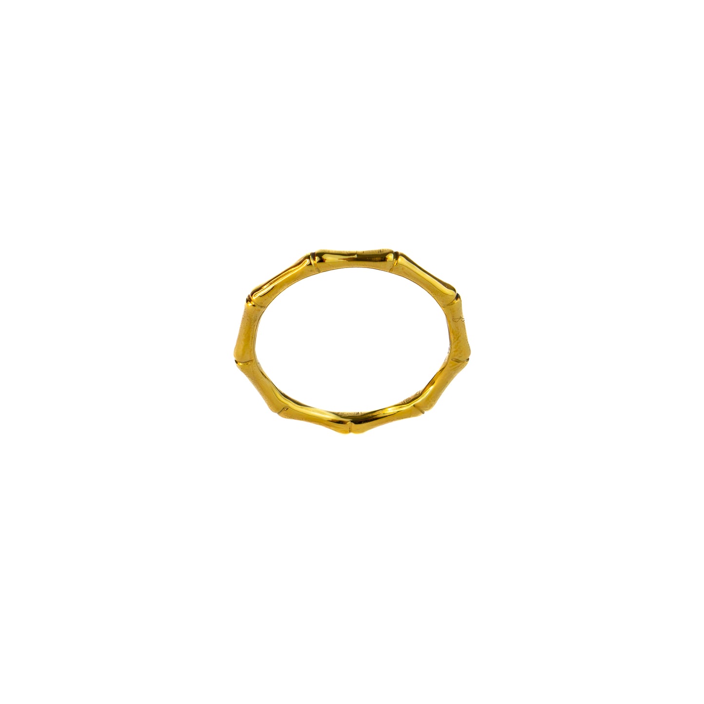 Bamboo Gold Ring