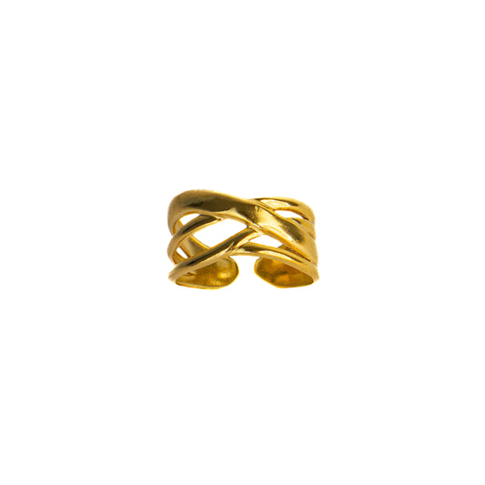 Elegant Three Layers Ring